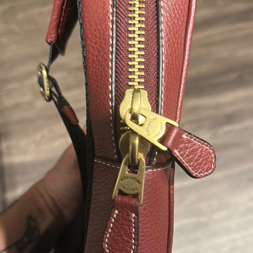 Coach Red and Black Men's Sling Backpack - Picture 4 of 5